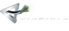 ViaFibra telecom - logo footer